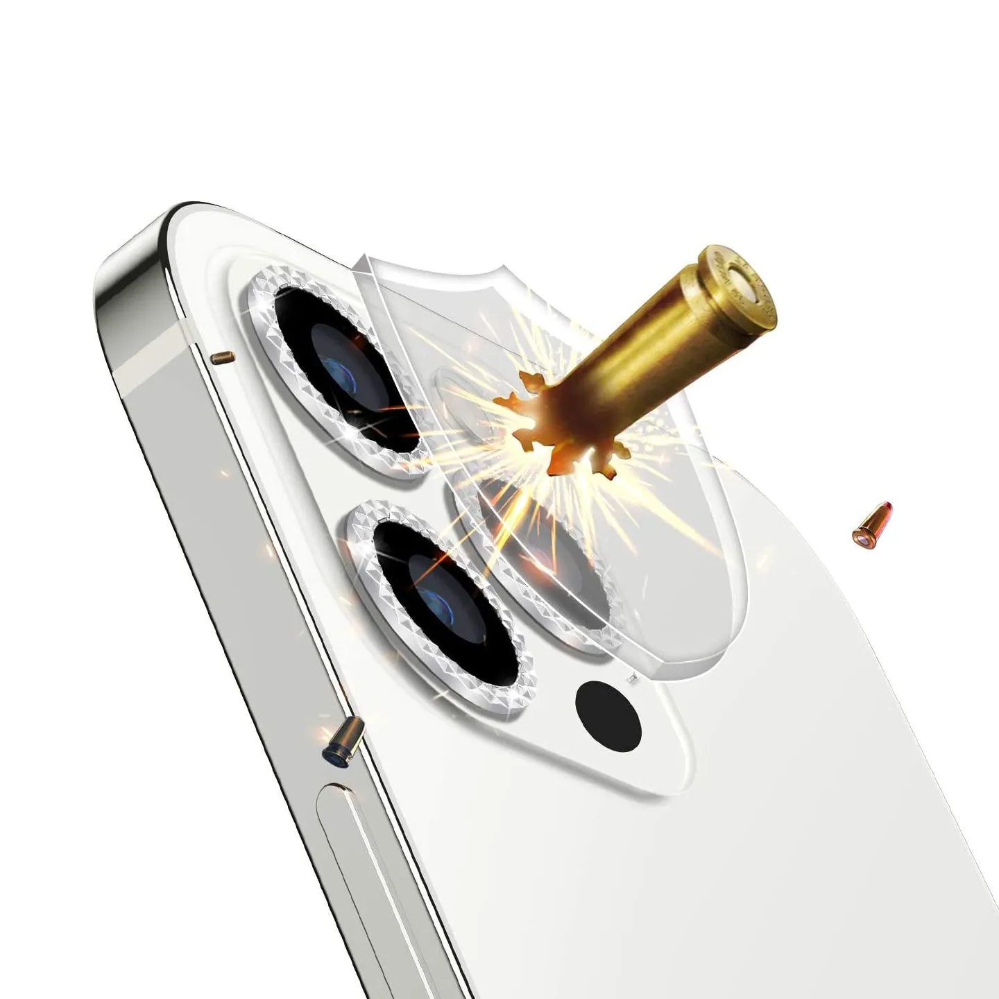 DOORMOON iPhone 13/13 Mini Camera Film Protector - 3Pcs/Pack