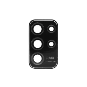 Doormoon Samsung Galaxy S23 Ultra Camera Tempered Glass Black