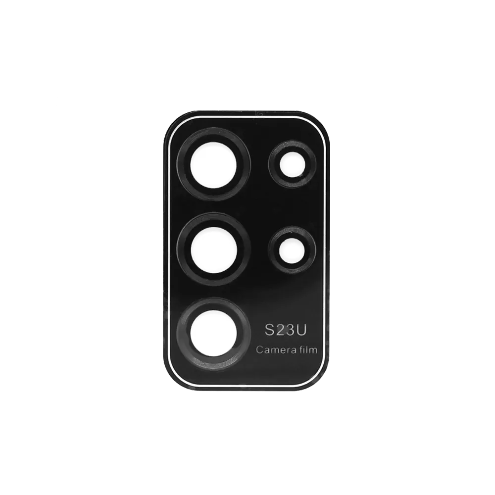 Doormoon Samsung Galaxy S23 Ultra Camera Tempered Glass Black