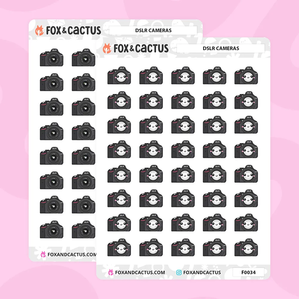 DSLR Camera Stickers