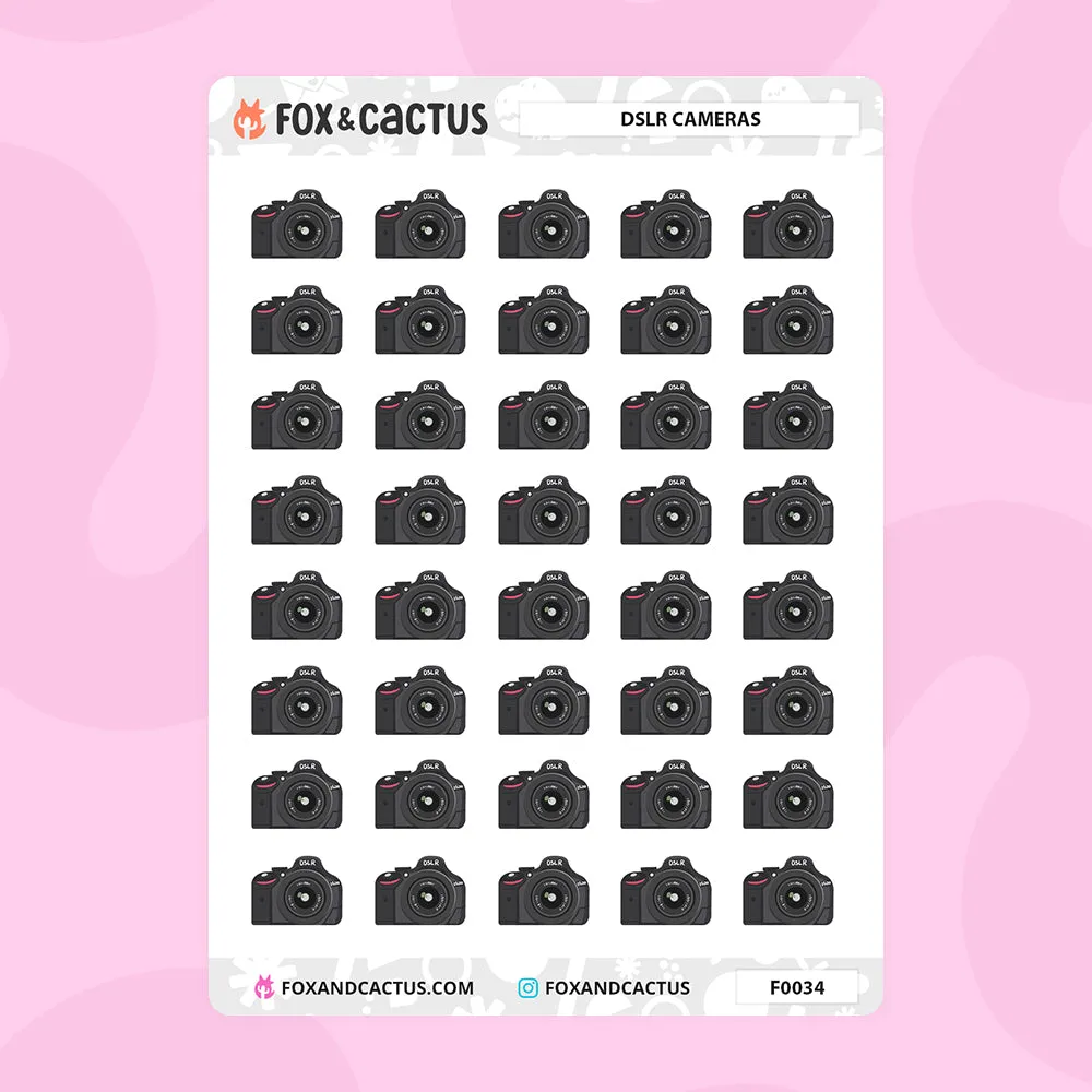 DSLR Camera Stickers