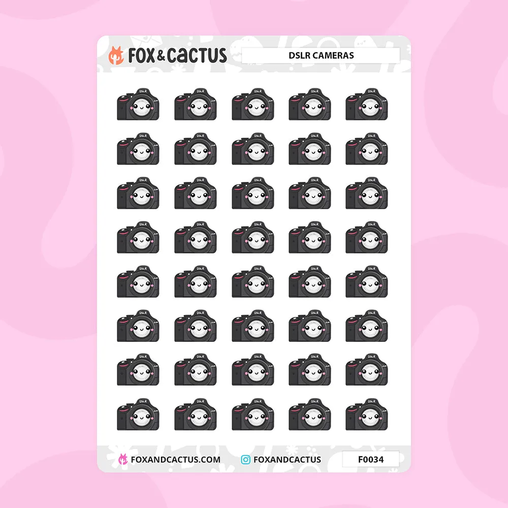 DSLR Camera Stickers