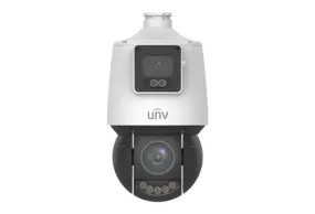 High-Performance Dual Lens PTZ IP Camera, 4 4MP Resolution, 25X Optical Zoom, ColorHunter Technology - SKU: IPC94144SFW