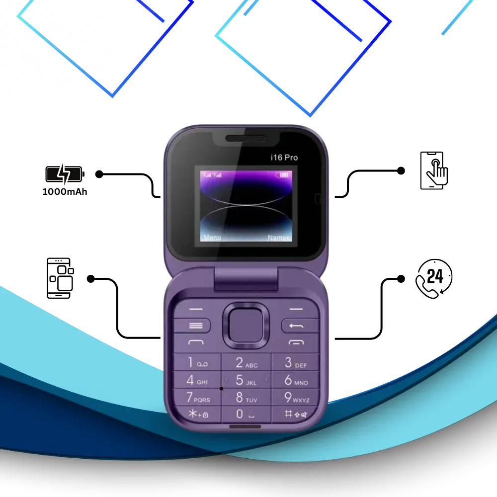 Dual Sim Small Folding Cell Phone