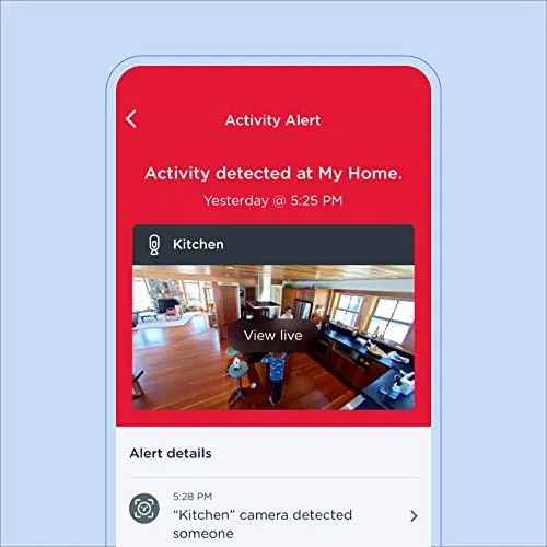 ecobee SmartCamera with Voice Control, Indoor Wi-Fi Camera, HomeKit Security, Alexa Built-In