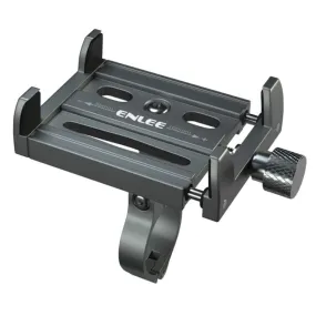 ENLEE Aluminum Alloy Phone Holder Bicycle Riding Fixed Navigation Mount(Titanium)