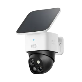 Eufy 3K Daul Cameras Pan and Tilt SoloCam S340 -Black White