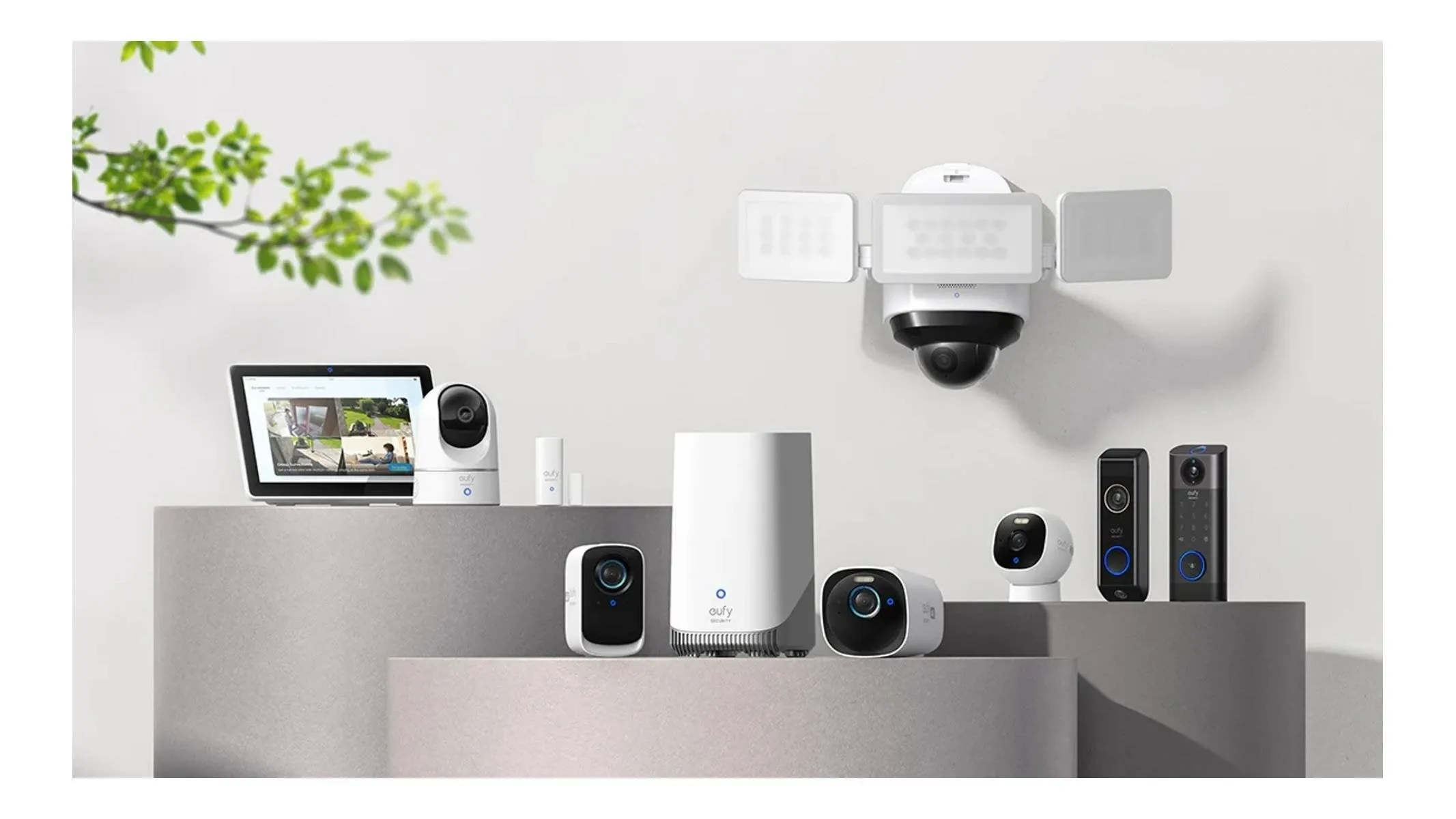 EUFY INDOOR SECURITY CAMERA 2K PAN & TILT