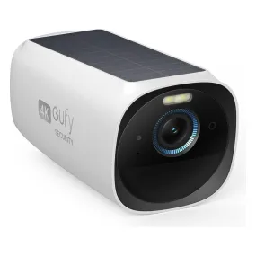 Eufy Security EufyCam 3 Add-On 4K Wireless Outdoor Camera with Solar Panel, AI Face Recognition, Spotlight & Expandable Storage – No Monthly Fee