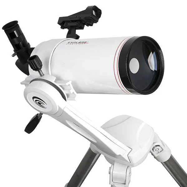 Explore Scientific Firstlight MAK100mm White Tube Maksutov Cassegrain with Twi-Nano