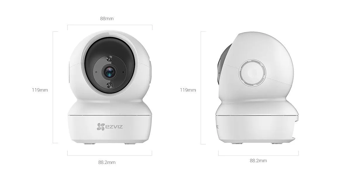 EZVIZ C6N WIFI 4MP CAMERA WITH BRACKET