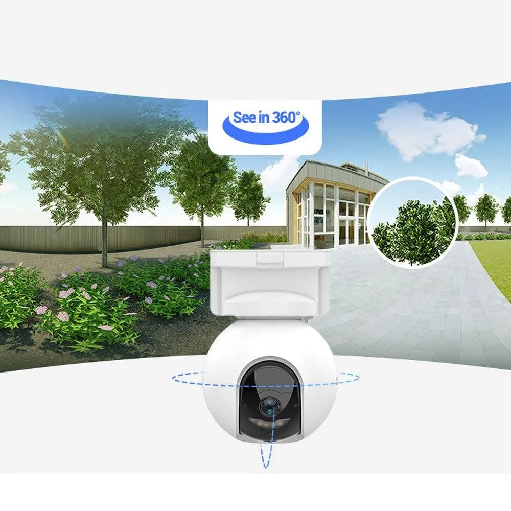 EZVIZ CS-CB8 Battery-Powered Wi-Fi Pan & Tilt Outdoor Security Camera 3MP 4mm (Mic) (Full Color)