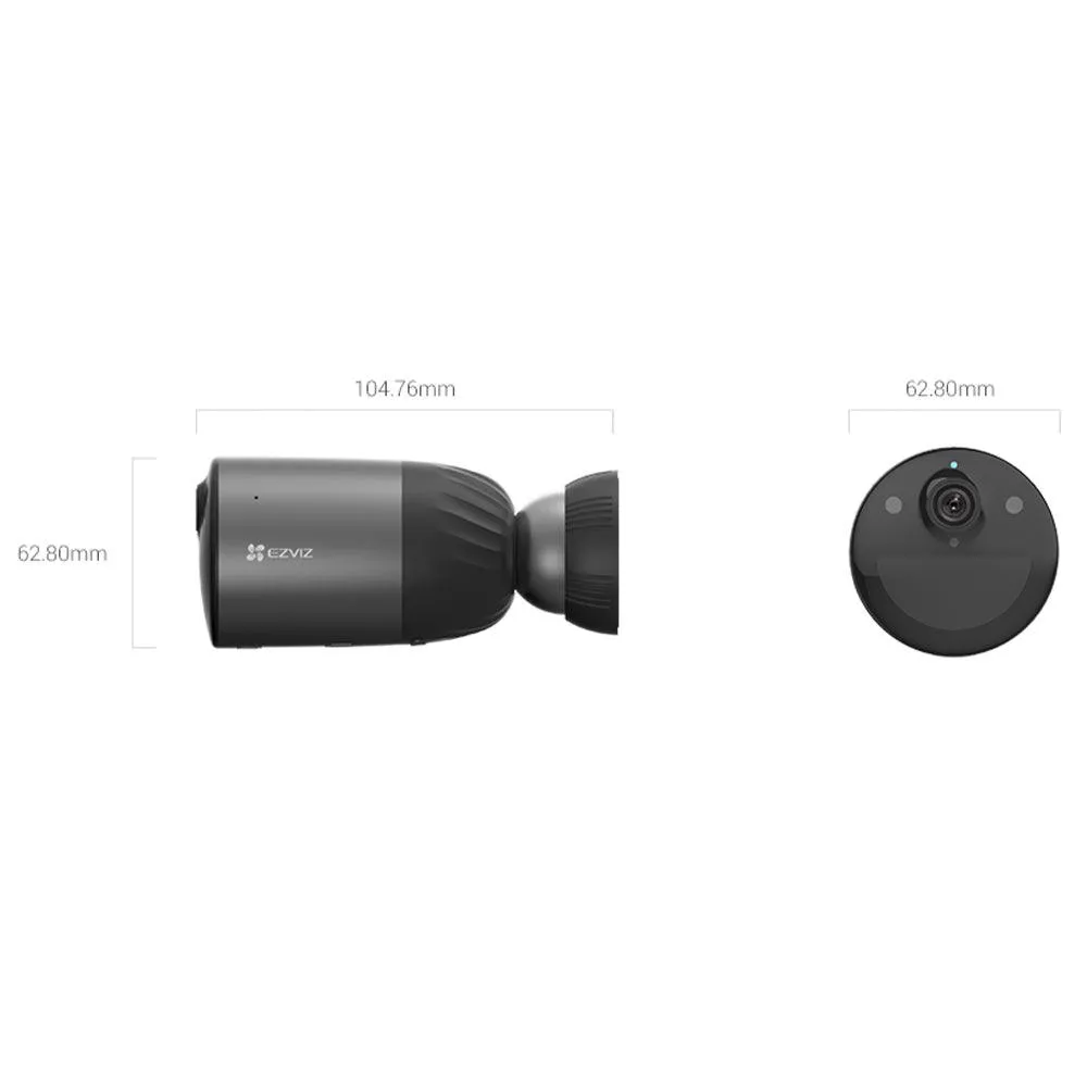 EZVIZ eLife CS-BC1C-B0-2C2WPBDL Battery-Powered Wi-Fi Outdoor Security Camera 2MP 2.8mm (Mic) (Full Color)
