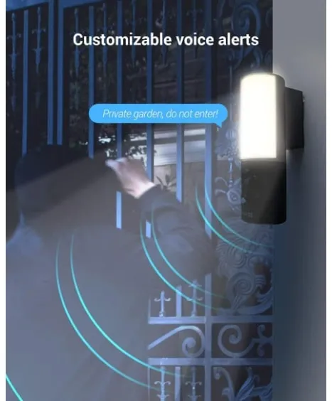 EZVIZ LC3 (4MP) Outdoor WiFi Camera with Floodlight |  Colour Night Vision, Siren & Light Alarm, AI Human Detection, Two-Way Talk, Waterproof, Hardwired Installation