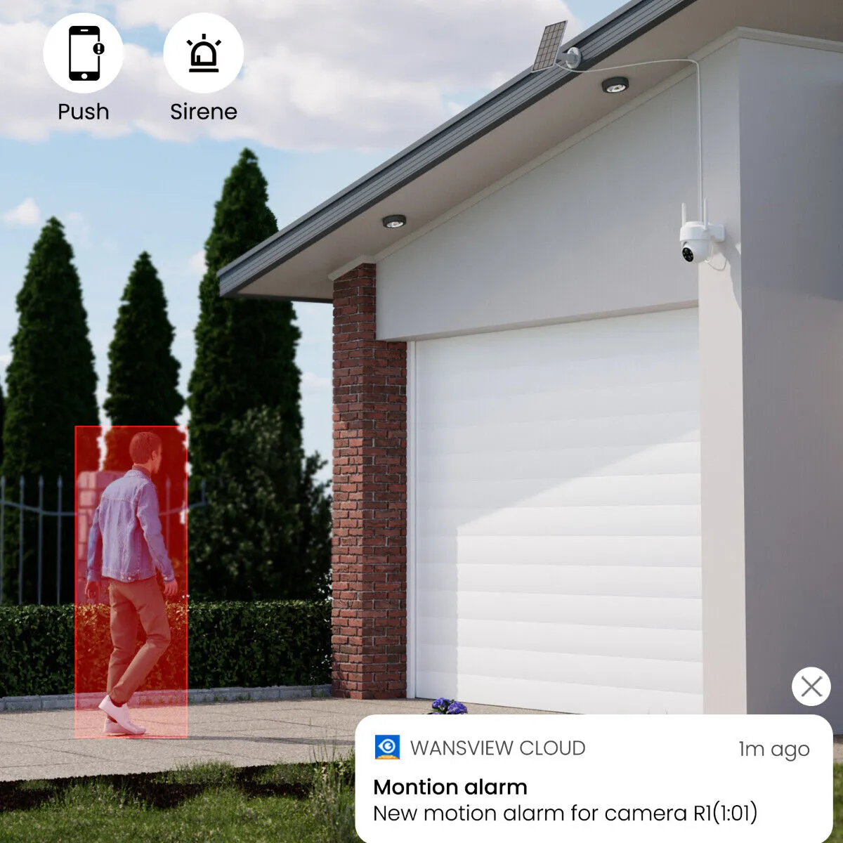 Faleemi FB2 Wireless Battery Surveillance Indoor Camera