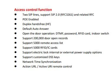 Fanvil I31S  IP Video Door Phone