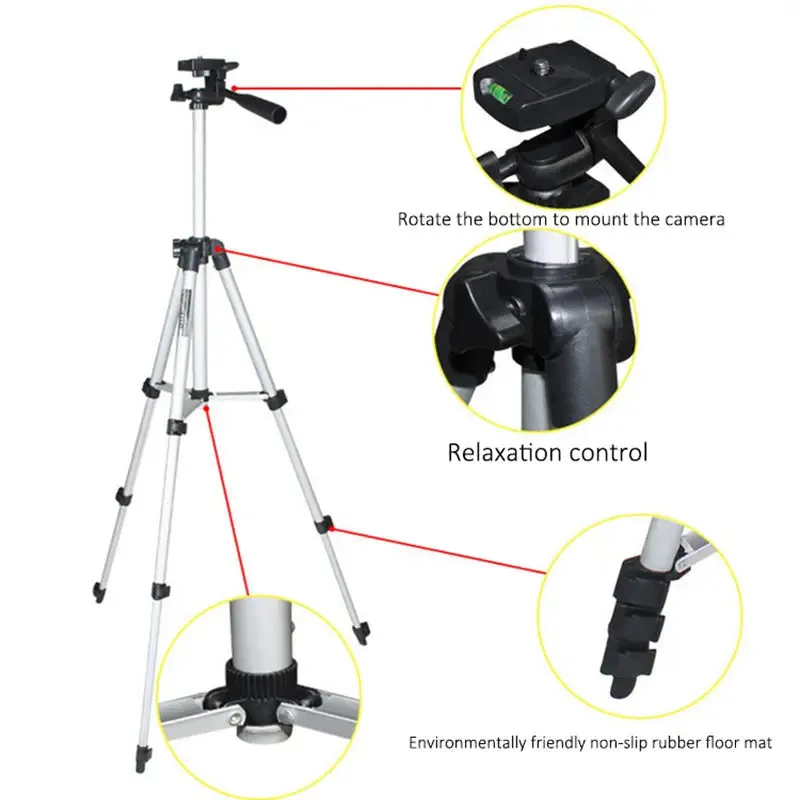Foldable Camera Tripod Holder Stand 360 Degree