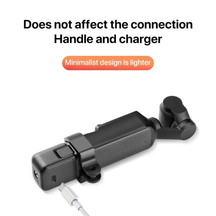 For DJI OSMO Pocket 3 Expansion Bracket Adapter (Black)