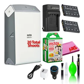 Fujifilm Instax Share SP-2 Smartphone Printer with (20) Films   Battery