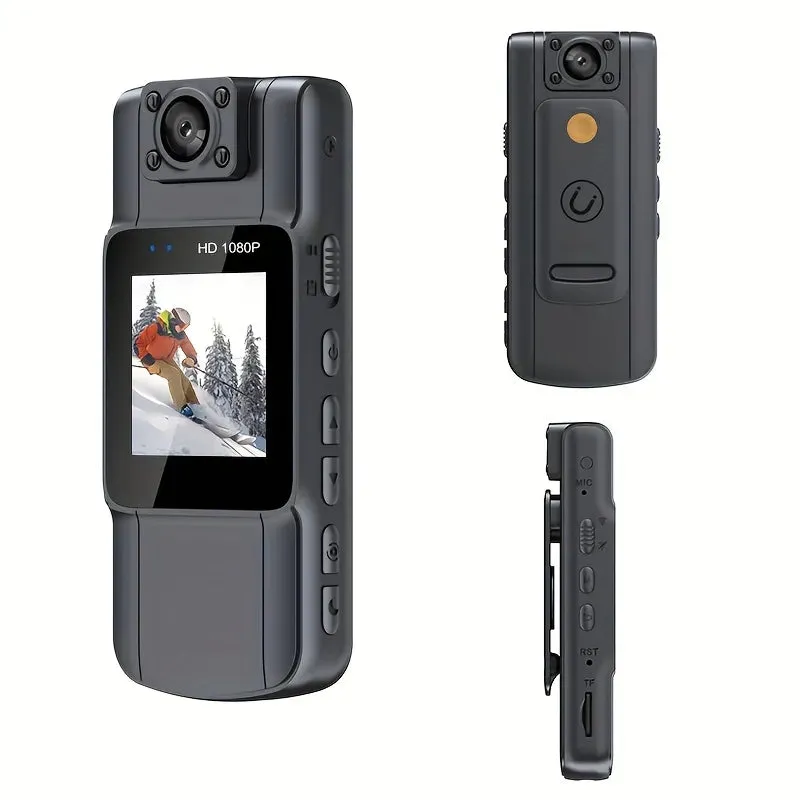 Full 1080P Police Body Camera With Clip
