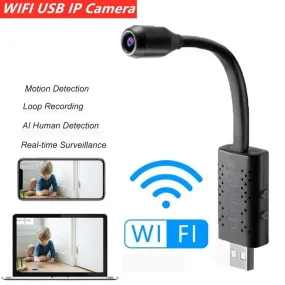 Full HD Smart Mini Wi-Fi USB Camera Real-time Surveillance
