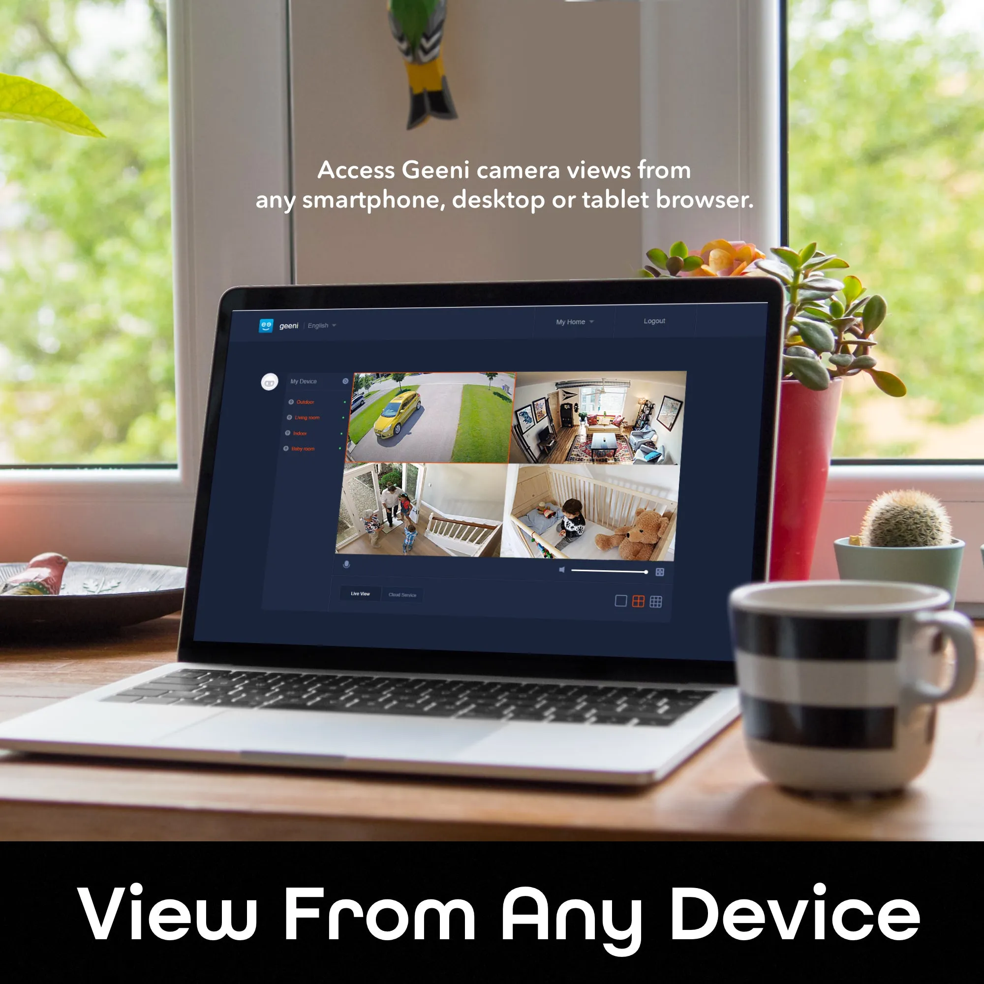 Geeni Vantage Outdoor Security Camera 1080P