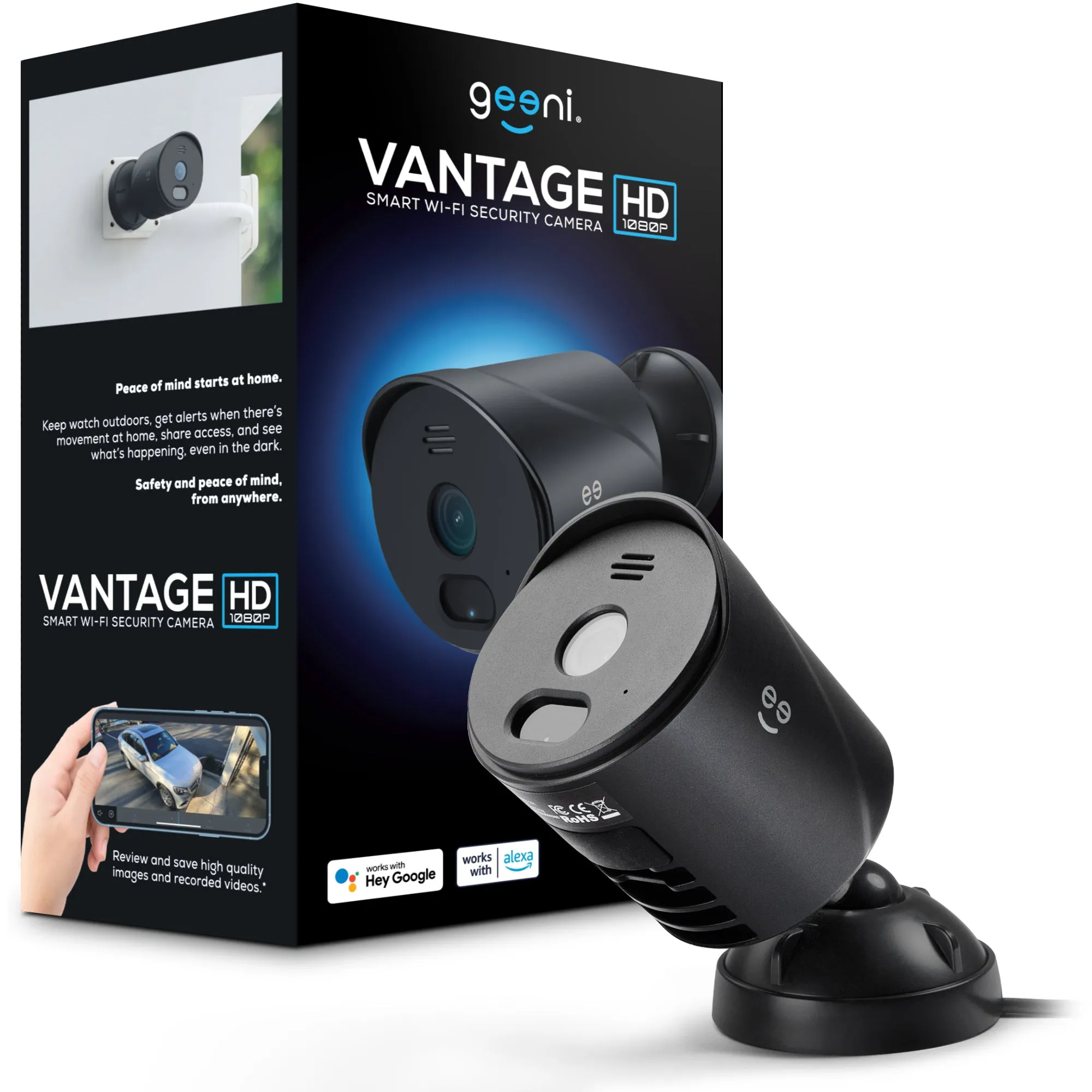 Geeni Vantage Outdoor Security Camera 1080P