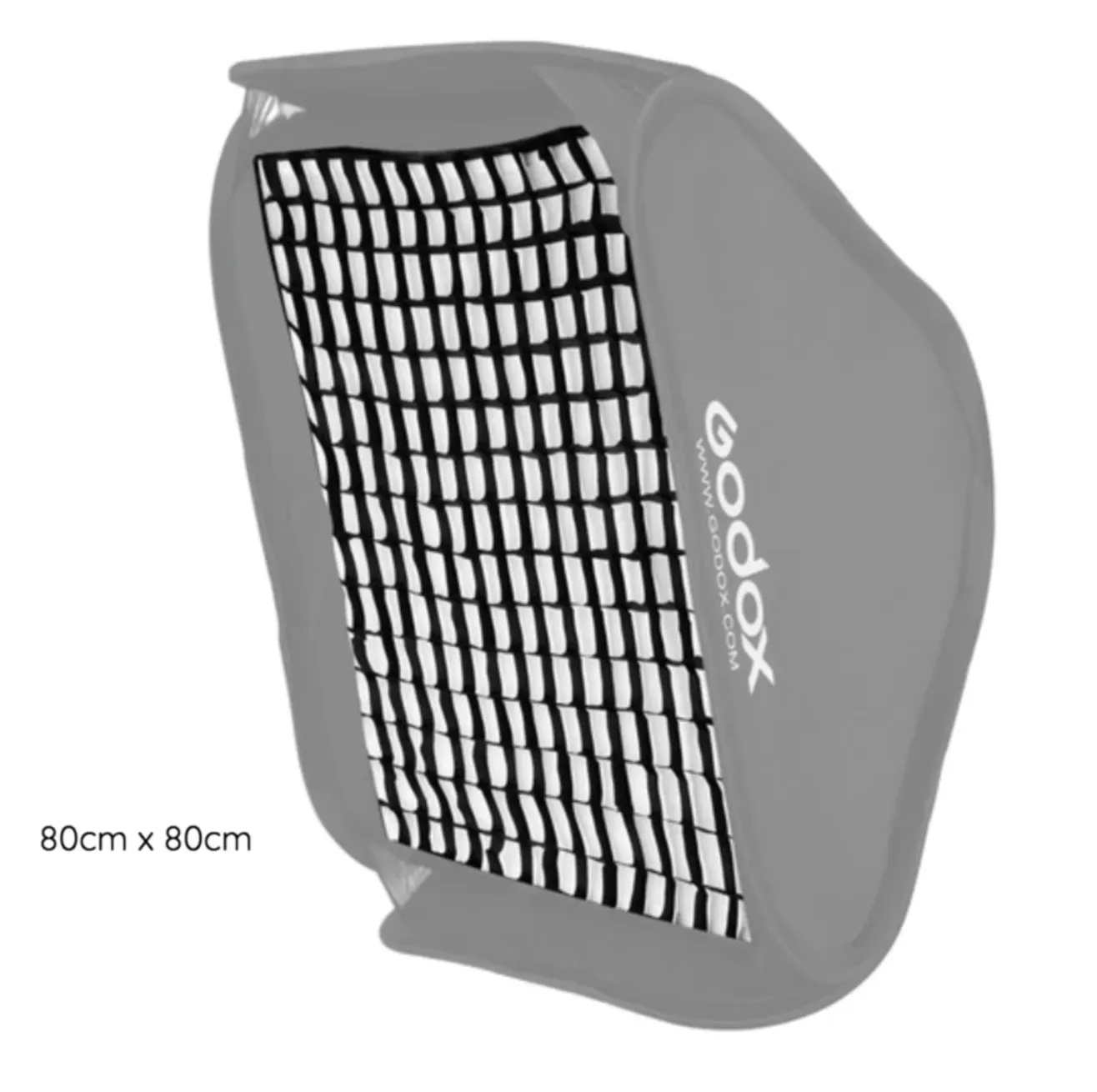 Godox 80 x 80cm Tulip Square Collapsible Softbox with S2 Bracket and Case Set - Bundle