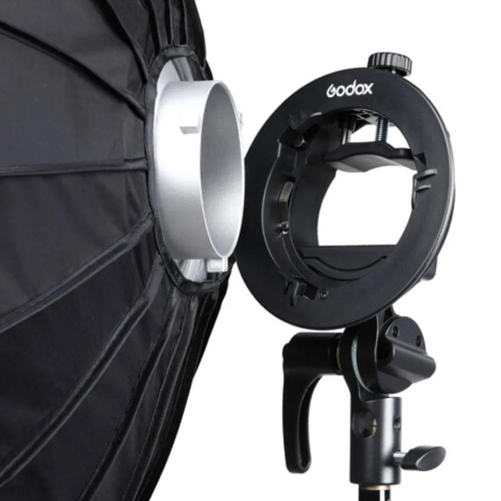 Godox 80 x 80cm Tulip Square Collapsible Softbox with S2 Bracket and Case Set - Bundle