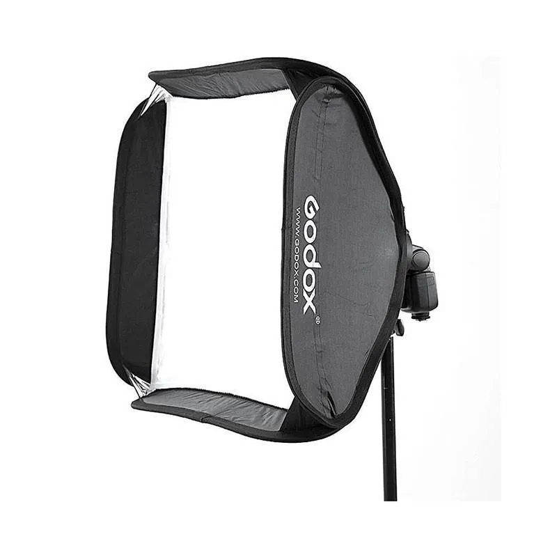 Godox 80 x 80cm Tulip Square Collapsible Softbox with S2 Bracket and Case Set - Bundle