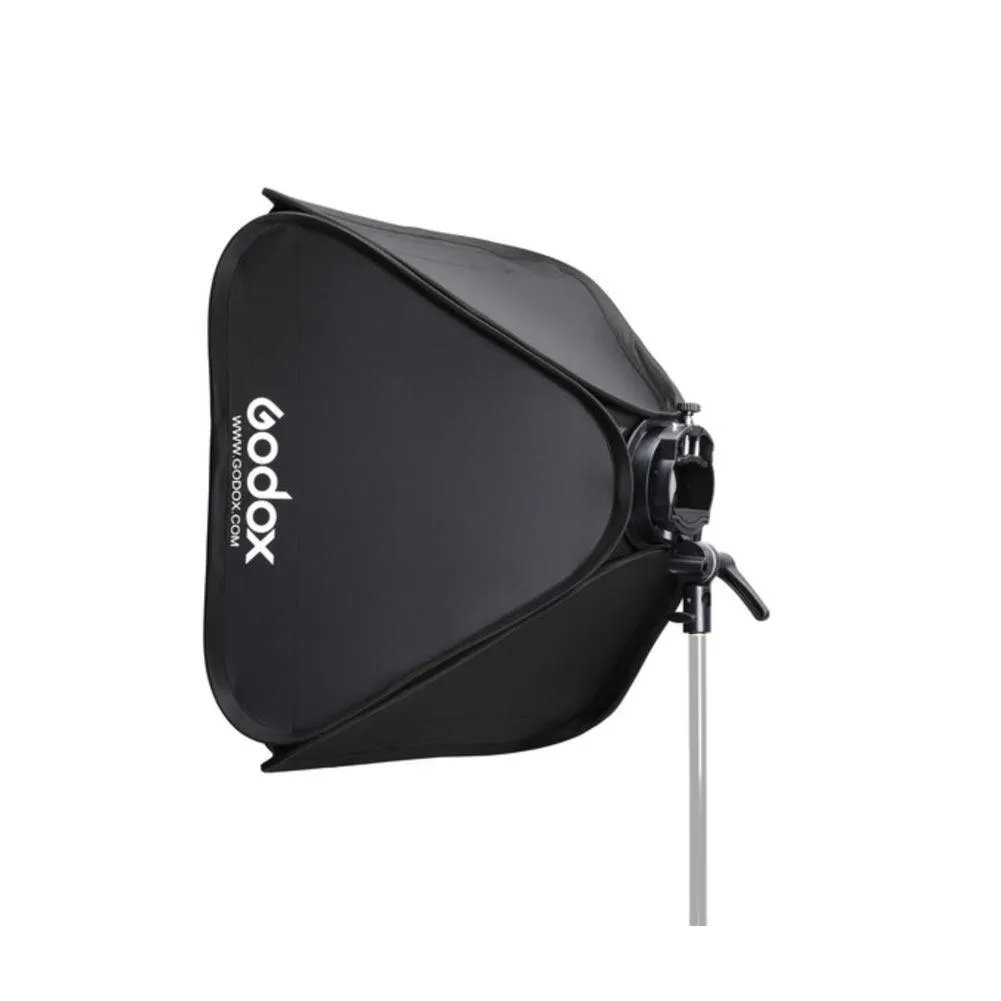 Godox 80 x 80cm Tulip Square Collapsible Softbox with S2 Bracket and Case Set - Bundle
