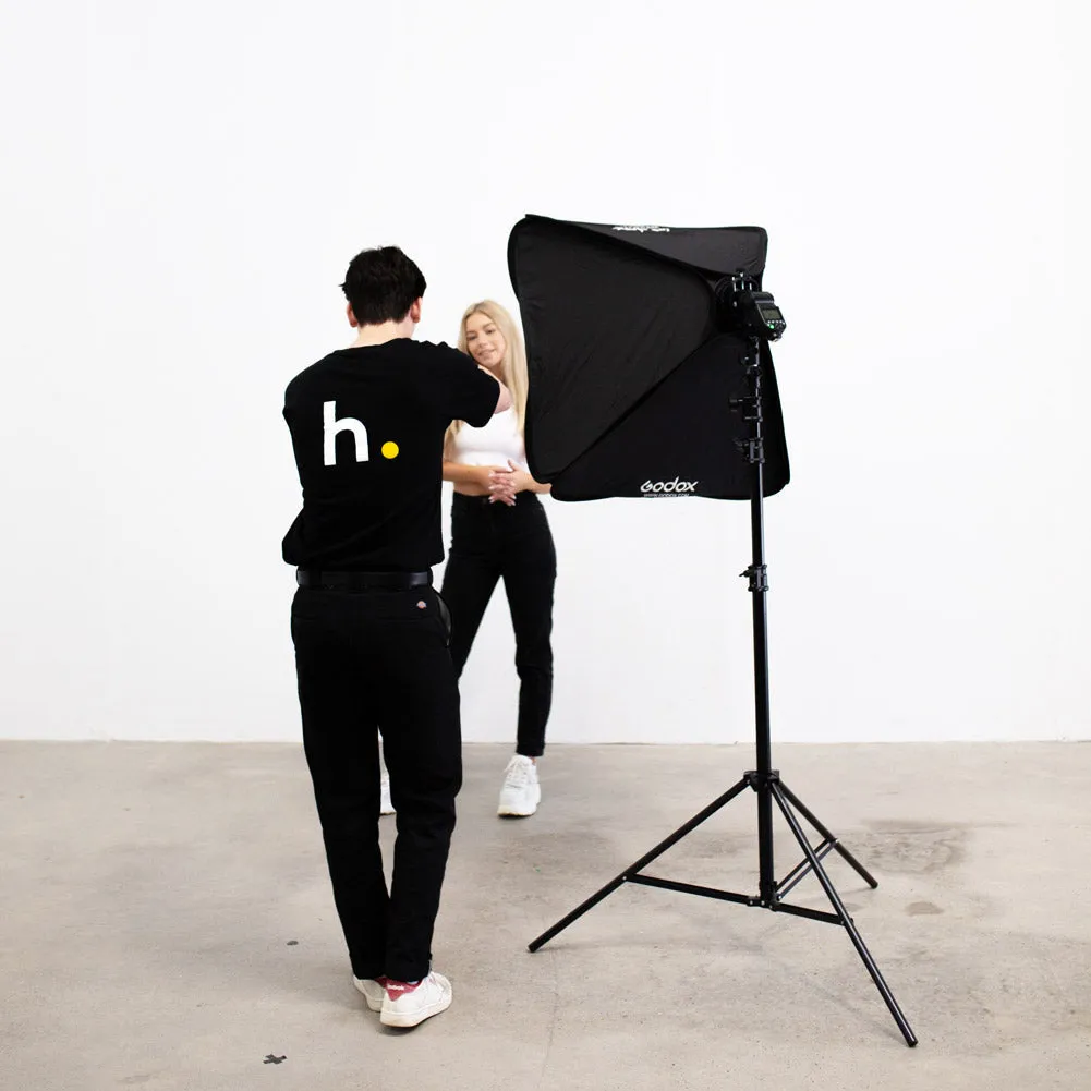Godox 80 x 80cm Tulip Square Collapsible Softbox with S2 Bracket and Case Set - Bundle