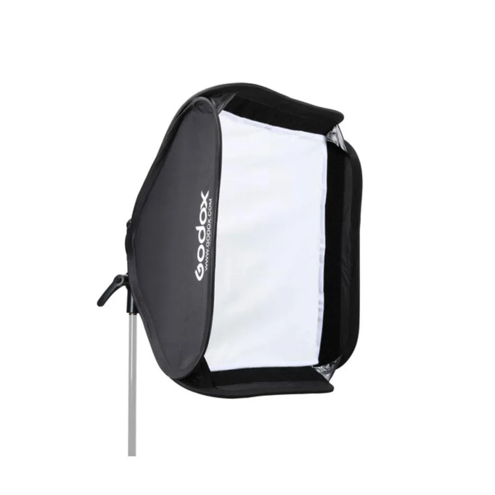Godox 80 x 80cm Tulip Square Collapsible Softbox with S2 Bracket and Case Set - Bundle
