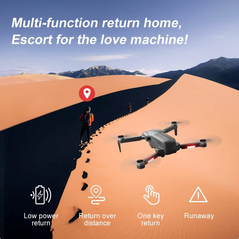 GPS Drone 6K Dual HD Camera Professional Aerial Photography 5G Wifi FPV Brushless Motor Foldable
