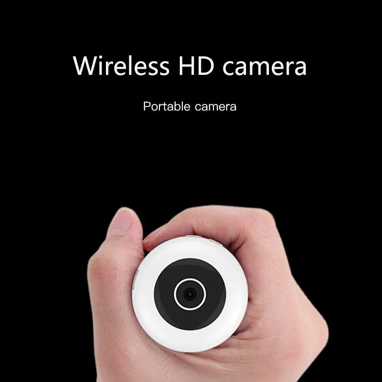 H11 Mini HD APP 1080P 120 Degree Wide Angle Wearable Smart Wireless WiFi Surveillance Camera, Support No Light Infrared Night Vision & Motion Detection Recording & Photograph & Loop Recording(White)