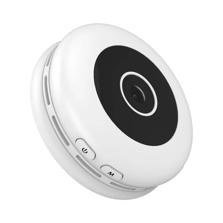 H11 Mini HD APP 1080P 120 Degree Wide Angle Wearable Smart Wireless WiFi Surveillance Camera, Support No Light Infrared Night Vision & Motion Detection Recording & Photograph & Loop Recording(White)