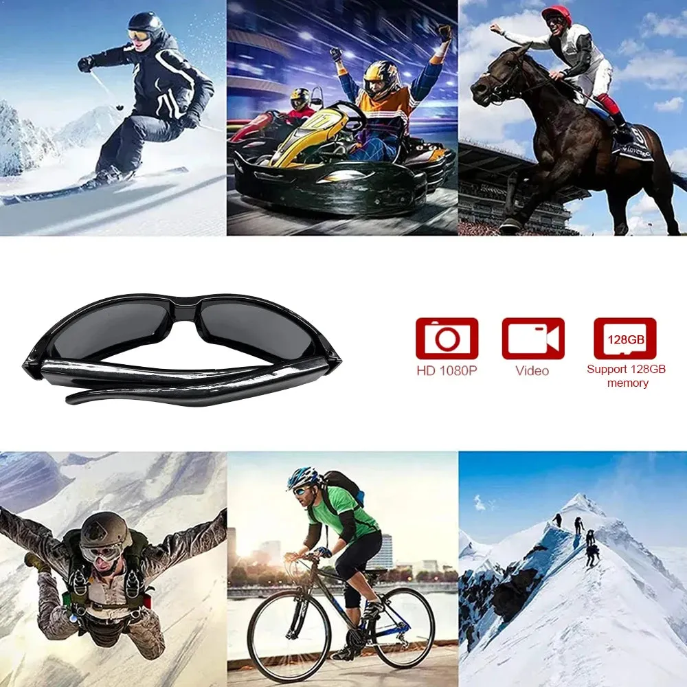 HD 1080P Portable Camera Mini Goggles Security