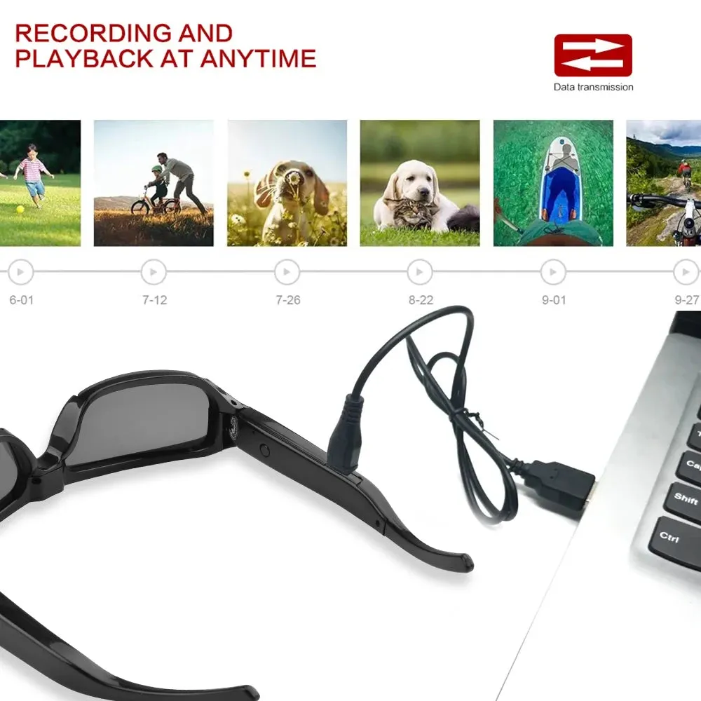 HD 1080P Portable Camera Mini Goggles Security