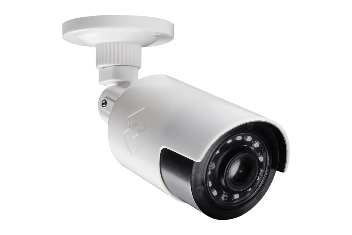 HD Home Security System featuring 4 Ultra Wide Angle Cameras and 2 PTZ Outdoor 4x Zoom Cameras