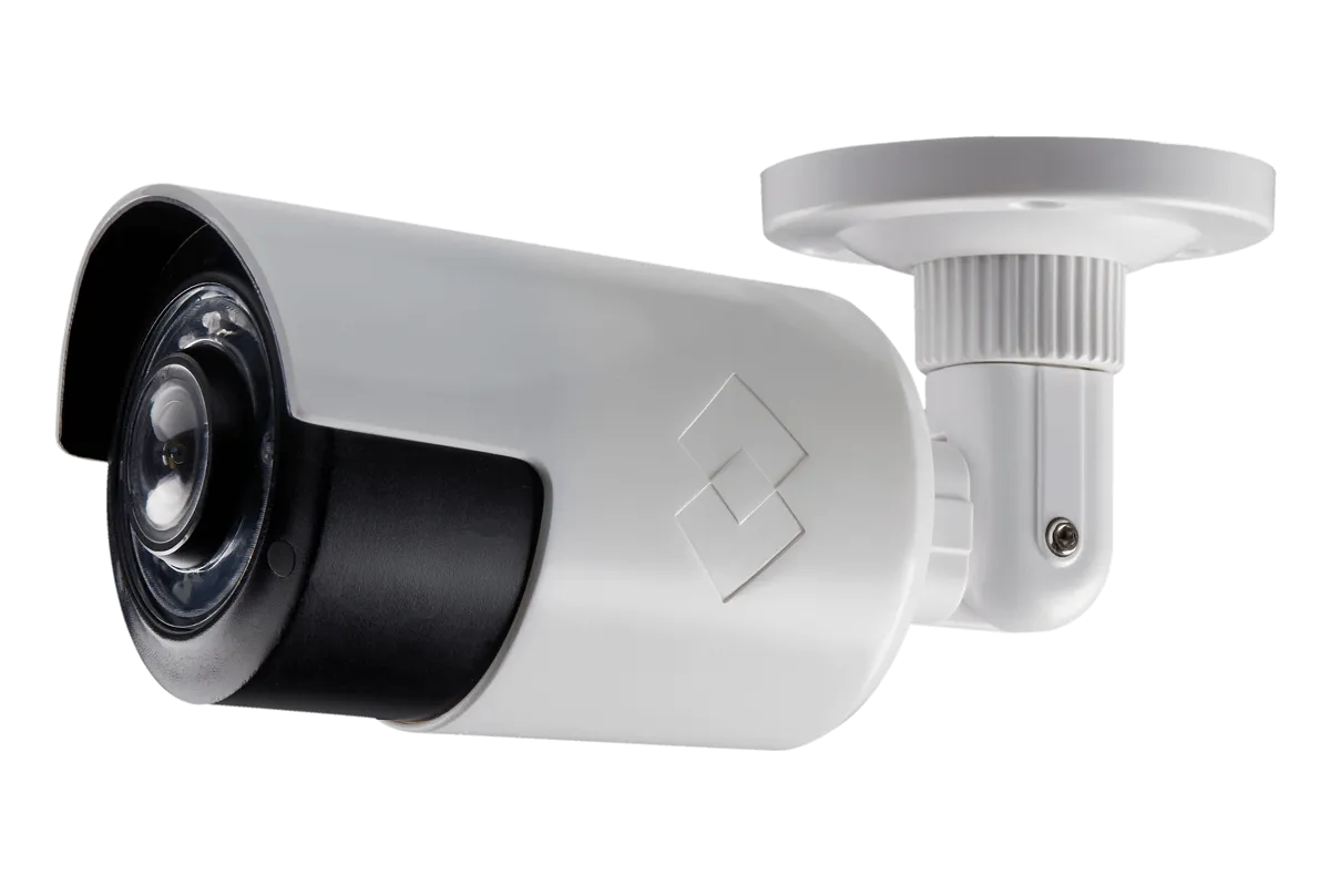 HD Home Security System featuring 4 Ultra Wide Angle Cameras and 2 PTZ Outdoor 4x Zoom Cameras