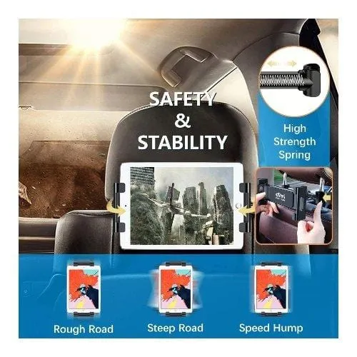Headrest Car Mount - Most Phones and Tablets