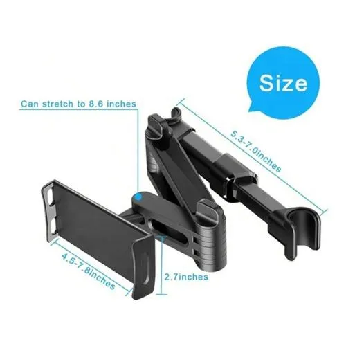 Headrest Car Mount - Most Phones and Tablets