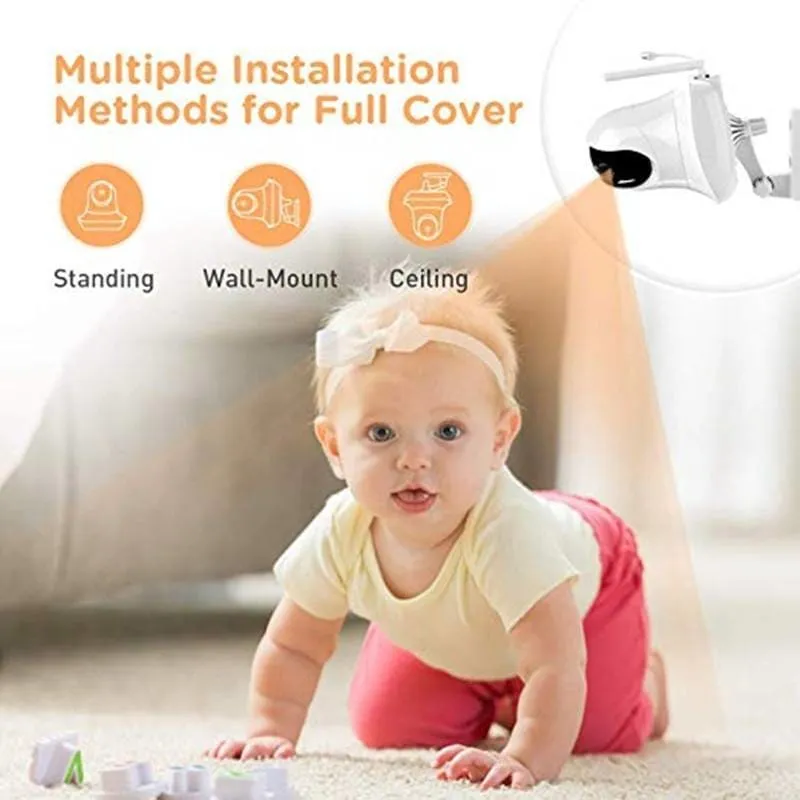 High Resolution Baby Monitor with Night Vision Remote Camera