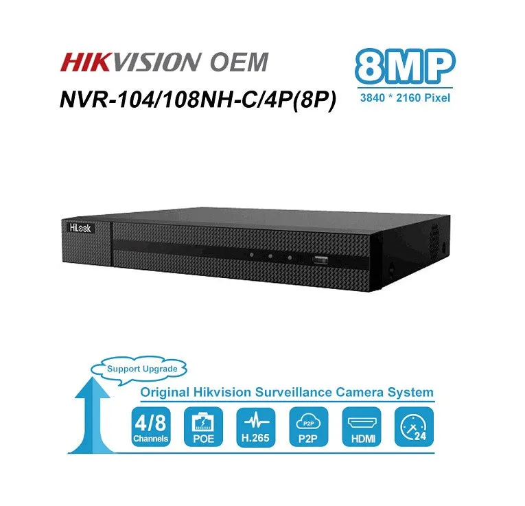 Hikvision Hilook NVR 4ch