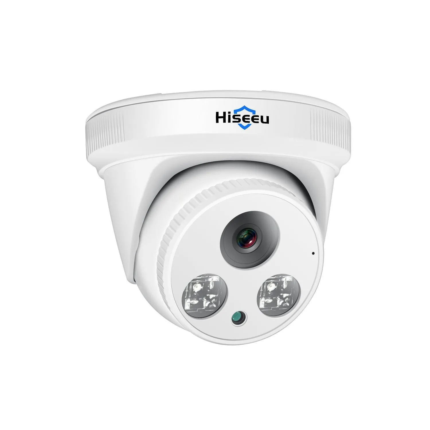 Hiseeu 5MP 3MP POE IP Security Surveillance Camera H.265  Dome CCTV ONVIF Audio Record Face Detection Indoor Home Roof