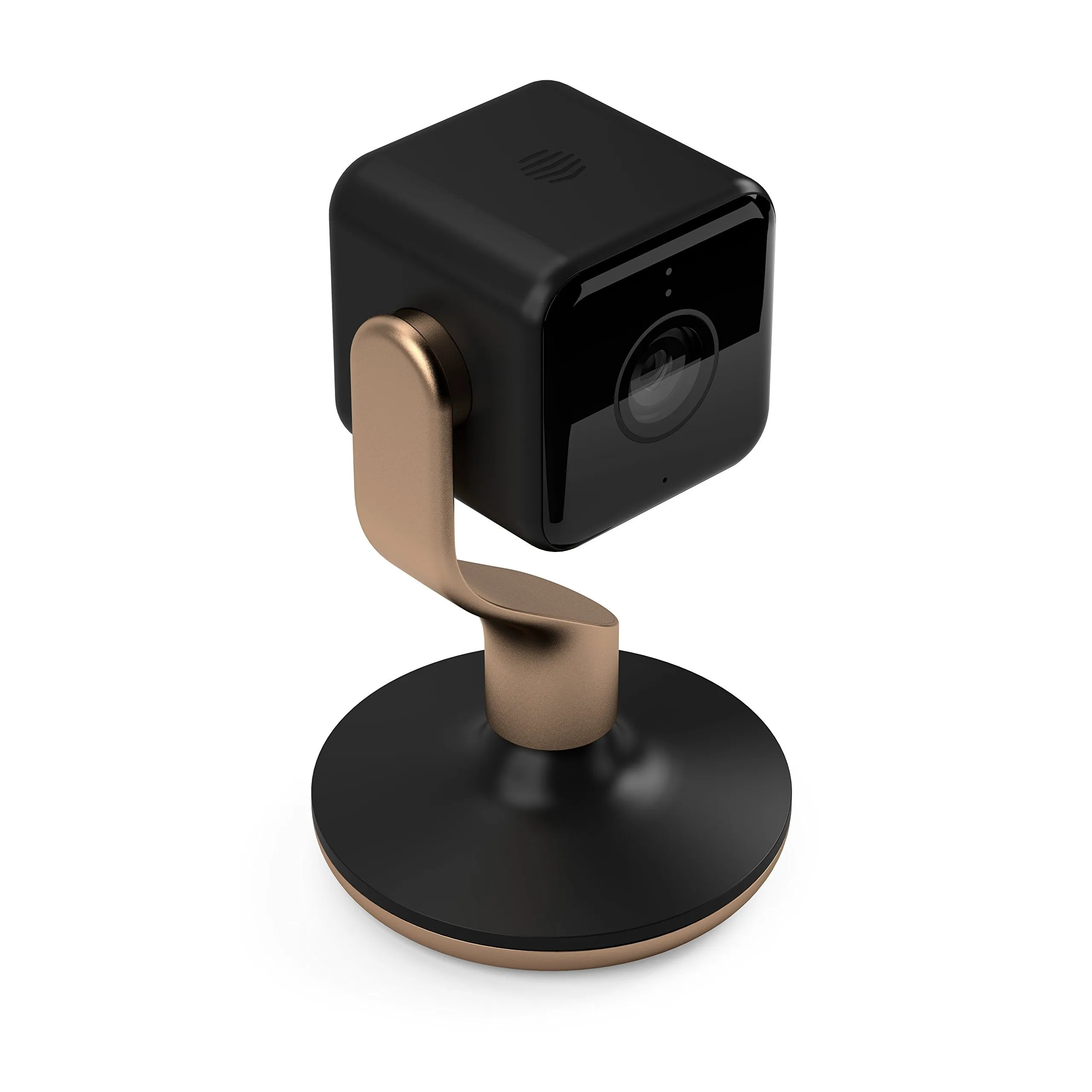 Hive View Smart Indoor Camera - Black and Brushed Copper