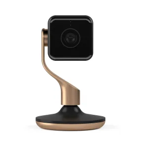 Hive View Smart Indoor Camera - Black and Brushed Copper