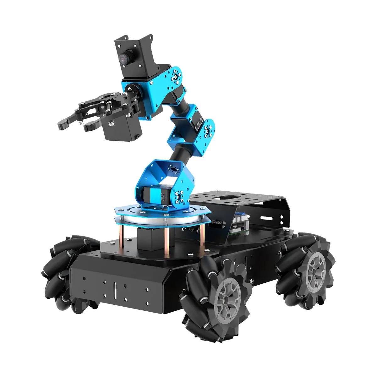Hiwonder ArmPi Pro Raspberry Pi 5 ROS Robotic Arm Developer Kit with 4WD Mecanum Wheel Chassis Open Source Robot Car