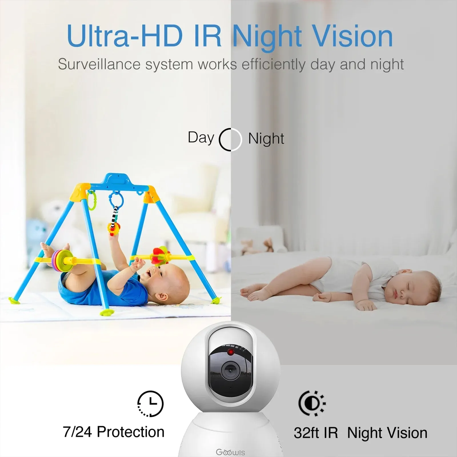 Home Security Camera 2K GHomeSmart® IPC8