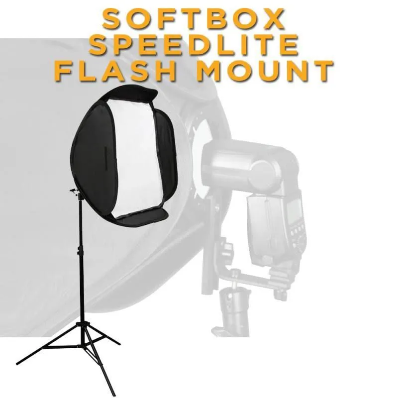 Hypop Off Camera Flash (OCF) Single Soft Box Kit for Speedlites (Flash Excluded)